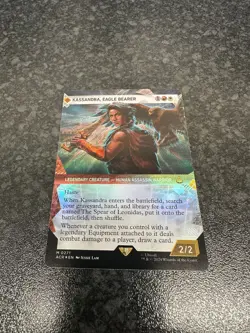 MTG: Kassandra, Eagle Bearer ⭐ Textured Foil ⭐ Assassin's Creed # 0148 - Image 2