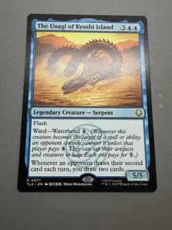 The Unagi of Kyoshi Island TLA R 0077 MTG Avatar The Last Airbender Regular NM - Image 1