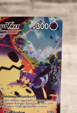 Pokemon Mimikyu VMAX Holo Ultra Rare TCG Card 2022 Brilliant Stars TG17/TG30 - Image 3