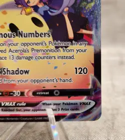 Pokemon Mimikyu VMAX Holo Ultra Rare TCG Card 2022 Brilliant Stars TG17/TG30 - Image 5