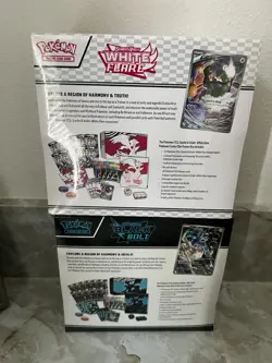Pokemon Center Black Bolt & White Flare ETB Elite Trainer Box Set Sealed In-Hand - Image 2