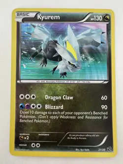 Pokemon TCG Black & White Dragon Vault Kyurem Holo 21/20 - Image 1
