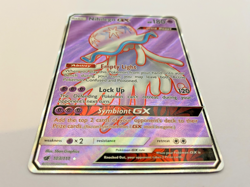 Pokemon Card - Nihilego GX 103/111 S&M Crimson Invasion *NM* Ultra Rare - Image 2