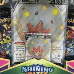 Pokemon TCG Shining Fates Shiny Eldegoss V Collection Box Card Set Brand New 820650809828 - Image 3
