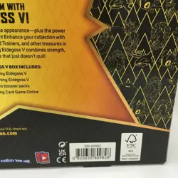 Pokemon TCG Shining Fates Shiny Eldegoss V Collection Box Card Set Brand New 820650809828 - Image 5