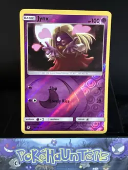 Pokemon Card Jynx 30/68 Hidden Fates Reverse Holo Rare Near Mint - Image 1