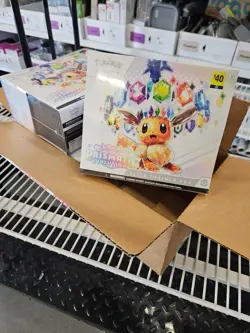 Unopened Pokemon Scarlet and Violet Prismatic Evolutions Elite Trainer Box New - Image 1