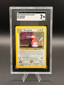2001 Pokemon Neo Revelation #12 Porygon2-Holo SGC 7 - Image 1