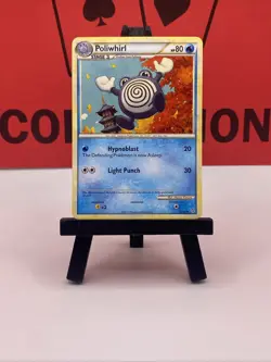 Poliwhirl 37/95 Unleashed Pokemon TCG Regular Uncommon 2010 VLP - Image 2