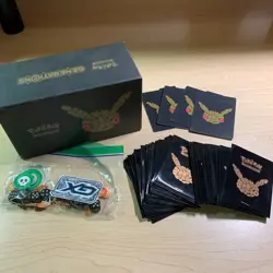 Pokemon Generations 20th Anniversary ETB Empty Box Sleeves Dividers No pack/coin - Image 1