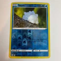 Snom 84/264 Fusion Strike Reverse Holo Common Pokemon Light Play+ - Image 3