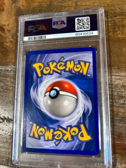 POKEMON Game 1999 NIDOKING Holo #11 PSA 7 Near Mint RARE - Image 2