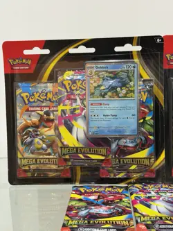 Pokemon TCG: Mega Evolution 3 Pack Blister Set, Psyduck and Golduck ✅🚚💨 - Image 3