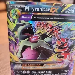 M Tyranitar EX 43/98 XY-Ancient Origins Holo 2015 Pokemon TCG LP - Image 2