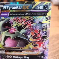 M Tyranitar EX 43/98 XY-Ancient Origins Holo 2015 Pokemon TCG LP - Image 3