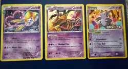 Pokemon TCG Trio EX: Grumpig 32/107, Jirachi RC13/RC32, Giratina XY184 Promo - Image 1