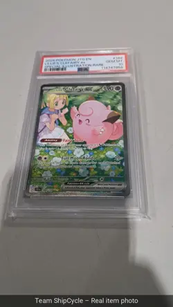 2025 POKEMON JTG ENJOURNEY TOGETHER 184 LILLIES CLEFAIRY EX PSA 10 G2U - Image 4