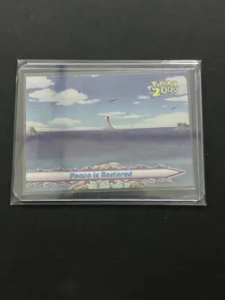 Pokemon 2000 Topps Peace Is Restored FOIL - Image 1