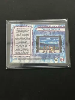 Pokemon 2000 Topps Peace Is Restored FOIL - Image 2