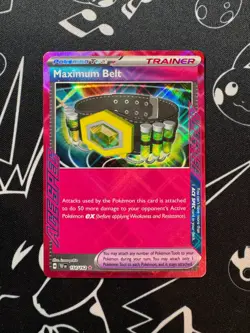 Maximum Belt 154/162 Pokemon TCG S&V Temporal Forces ACE Spec - Image 1