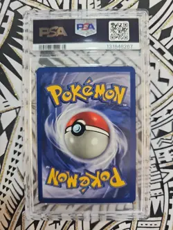 RHINOFEROS UNCO 1999 VINTAGE POKEMON 45 JUNGLE 1ST EDITION PSA 8 NM-MINT (267) - Image 2