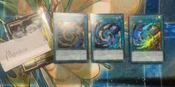 Yu-Gi-Oh! Ancient Gear Fusion LDS1-EN090 Secret Rare NM Playset - Image 2