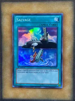 Yugioh Salvage LCYW-EN276 Super Rare 1st Ed LP - Image 1