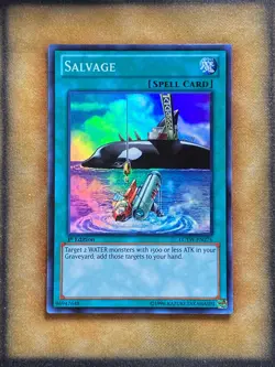 Yugioh Salvage LCYW-EN276 Super Rare 1st Ed NM - Image 1
