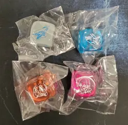 Yu-Gi-Oh! Legendary Duelists Season 2 Set of 4 Blue-Eyes Tiger Harpie D6 Dice - Image 2