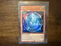 1st ed Astral Kuriboh ultra rare RA04-EN040 Yugioh - Image 1