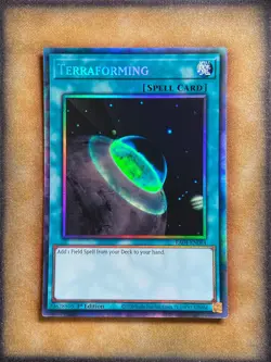 Yugioh Terraforming RA04-EN084 Prismatic Collector Rare 1st Ed NM - Image 1