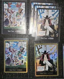 One Piece 14 - The Azure Sea's Seven CARD LOT - Image 3
