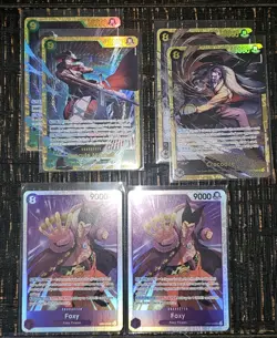One Piece 14 - The Azure Sea's Seven CARD LOT - Image 4