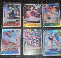 One Piece 14 - The Azure Sea's Seven CARD LOT - Image 5