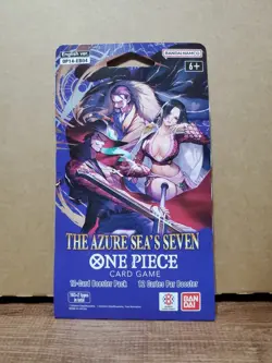 One Piece OP-14 The Azure Sea’s Seven Sleeved Booster Pack English Set - Image 1