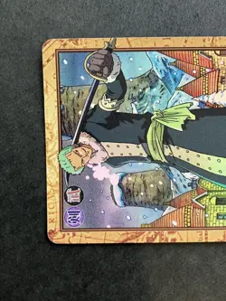 Zoro ONE PIECE Carddass Hyper Battle Holo Rare TCG Japanese C429 Bandai [AA] - Image 2