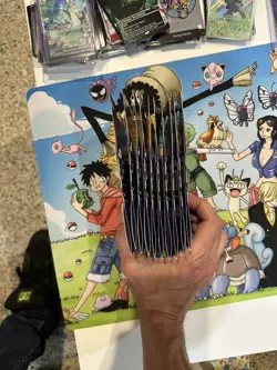 Lot Of 10 One Piece ROYAL BLOOD OP-10 English Sleeved Booster Packs - Image 3