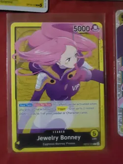 One Piece TCG Custom Yellow Jewelry Bonny Deck Ready to Play With DON! - Image 1