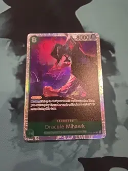 Dracule Mihawk - One Piece Legacy of the Master #OP12-030 SR - ENGLISH - Image 1