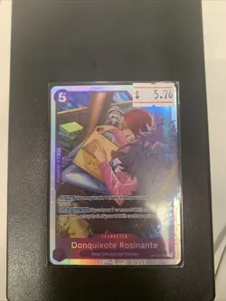 Donquixote Rosinante OP10-072 English SR Royal Blood One Piece Card Game - Image 1