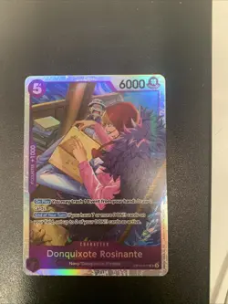 Donquixote Rosinante OP10-072 English SR Royal Blood One Piece Card Game - Image 2