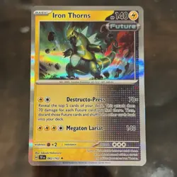 Iron Thorns 062/162 Pokemon Card Pokemon TCG Holo - Image 1