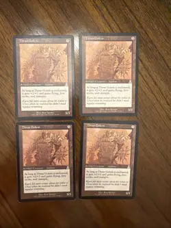 4x Thran Golem Urza's Destiny MTG - Image 1