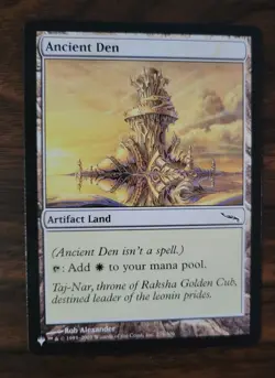 Ancient Den x1 MTG Mirrodin The List/Mystery Booster Magic Near Mint NM English - Image 1
