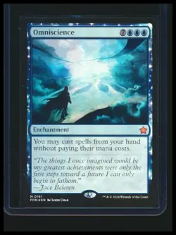 MTG-Omniscience- Foundations- Mythic Foil - Image 1