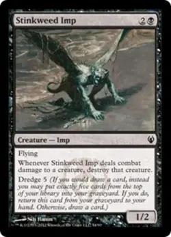 1x Stinkweed Imp - Duel Decks: Izzet vs. Golgari - Lightly Played, English - MTG - Image 1