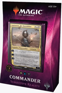 MTG Magic the Gathering - Commander 2018 Deck - Subjective Reality - New - Image 1