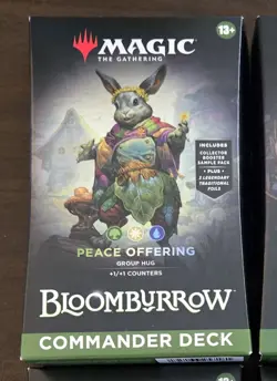 Magic: The Gathering Bloomburrow Commander Deck - Peace Offering - SEALED - Image 1
