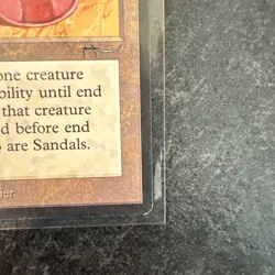 Sandals of Abdallah Arabian Nights Magic the Gathering Card - Image 2