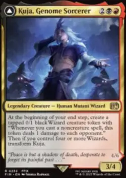 Kuja, Genome Sorcerer // Trance Kuja, Fate Defied (FIN) 232 MTG Regular NM - Image 1